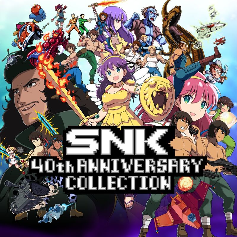 SNK 40th Anniversary Collection box art for Playstation 4